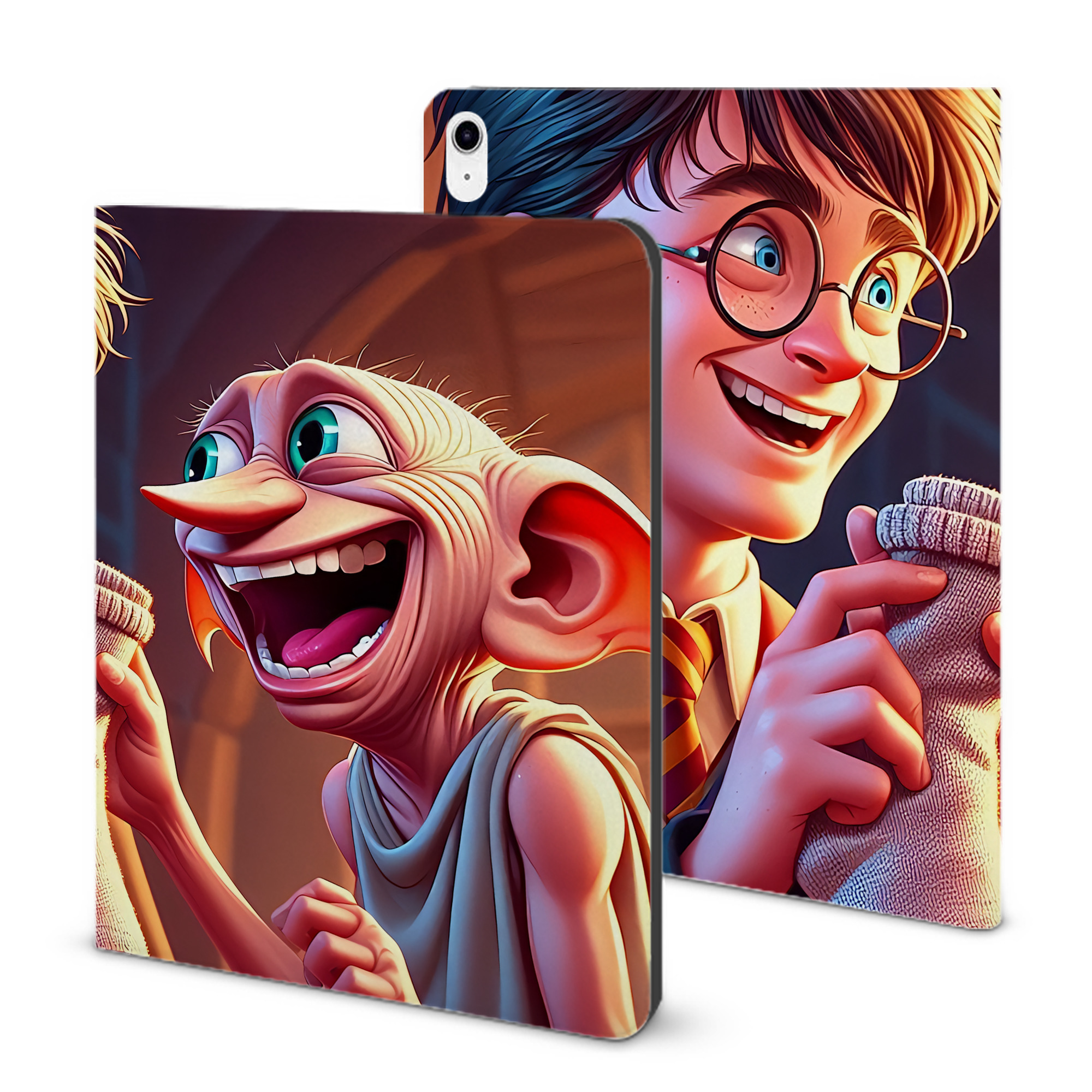 （画像用） Harry Potter ハリー・ポッターシリーズ IPad ケース ブック型 PUレザー TPU 耐衝撃 軽量 薄型 ペン収納なし 全面保護 IPad 各モデル対応